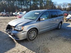 Chrysler Town & Country Touring l Vehiculos salvage en venta: 2016 Chrysler Town & Country Touring L