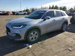 Salvage cars for sale at Denver, CO auction: 2024 Honda HR-V LX