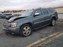 Salvage cars for sale at Pennsburg, PA auction: 2009 Chevrolet Suburban K1500 LTZ