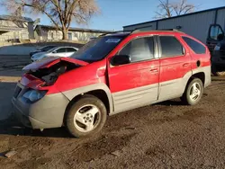 Salvage cars for sale at Albuquerque, NM auction: 2001 Pontiac Aztek