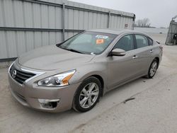 Salvage cars for sale at Kansas City, KS auction: 2014 Nissan Altima 2.5