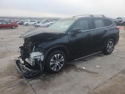 2021 Toyota Highlander XLE en venta en Grand Prairie, TX