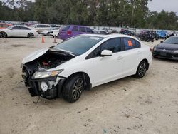 Honda salvage cars for sale: 2014 Honda Civic EX