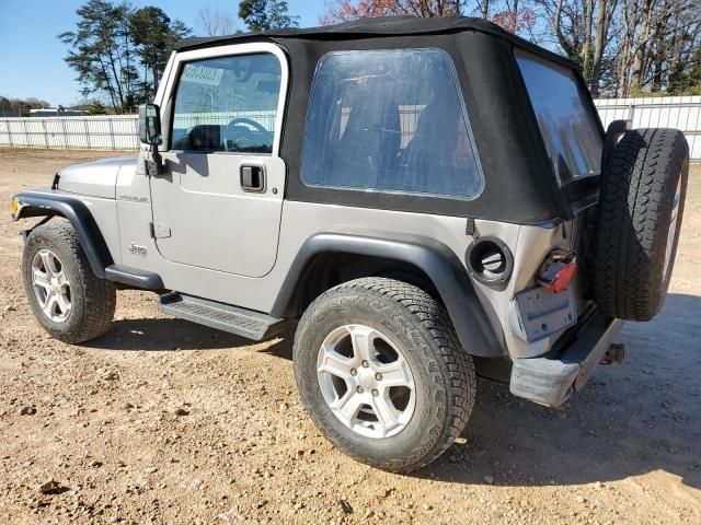 2001 Jeep Wrangler / TJ SE