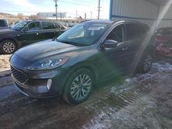 Salvage cars for sale at Colorado Springs, CO auction: 2020 Ford Escape Titanium