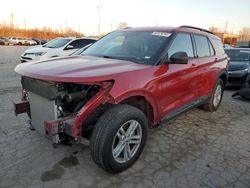 Salvage cars for sale at Bridgeton, MO auction: 2020 Ford Explorer XLT