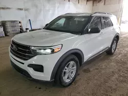 Ford Explorer xlt salvage cars for sale: 2020 Ford Explorer XLT