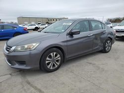 Salvage cars for sale from Copart Wilmer, TX: 2015 Honda Accord Sport