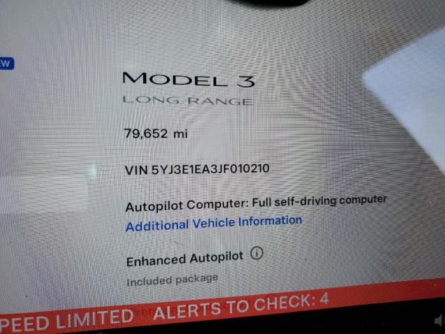 2018 Tesla Model 3