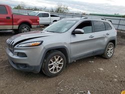 Jeep salvage cars for sale: 2017 Jeep Cherokee Latitude