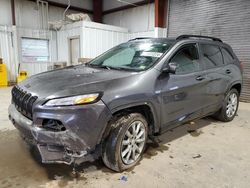 Salvage cars for sale at Chatham, VA auction: 2018 Jeep Cherokee Latitude