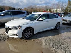 Salvage cars for sale at North Billerica, MA auction: 2022 Honda Accord LX