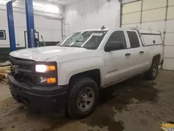 Chevrolet salvage cars for sale: 2015 Chevrolet Silverado K1500