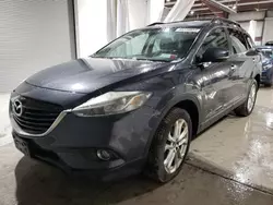 Salvage cars for sale at Leroy, NY auction: 2013 Mazda CX-9 Grand Touring