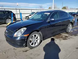 Salvage cars for sale at Littleton, CO auction: 2005 Infiniti G35