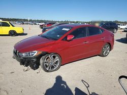 Salvage cars for sale at Houston, TX auction: 2017 Hyundai Elantra SE