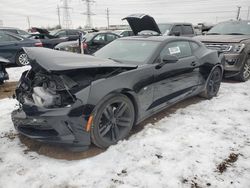 Salvage cars for sale at Elgin, IL auction: 2018 Chevrolet Camaro LT