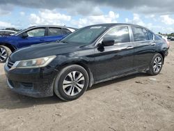 Salvage cars for sale at West Palm Beach, FL auction: 2015 Honda Accord LX