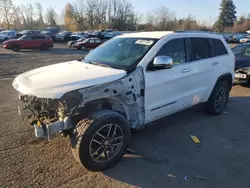 Jeep Grand Cherokee salvage cars for sale: 2018 Jeep Grand Cherokee Limited