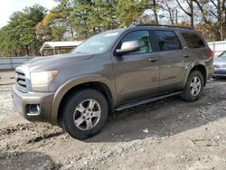 Salvage cars for sale at Austell, GA auction: 2008 Toyota Sequoia SR5