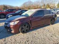 Salvage cars for sale from Copart North Billerica, MA: 2016 Honda Accord Sport