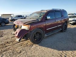 Salvage cars for sale at Amarillo, TX auction: 2011 Nissan Armada SV