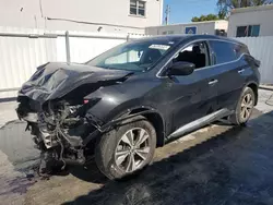 Salvage cars for sale from Copart Opa Locka, FL: 2021 Nissan Murano S