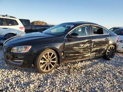 Salvage cars for sale at Taylor, TX auction: 2015 Volvo S60 Premier