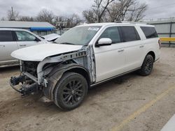 Salvage cars for sale from Copart Wichita, KS: 2019 Ford Expedition Max Limited