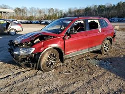 Salvage cars for sale at Charles City, VA auction: 2020 Volkswagen Tiguan SE