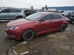 Salvage cars for sale at Woodhaven, MI auction: 2013 Lincoln MKZ