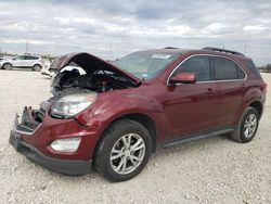 Chevrolet Equinox lt salvage cars for sale: 2017 Chevrolet Equinox LT