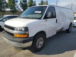 Salvage trucks for sale at Rancho Cucamonga, CA auction: 2022 Chevrolet Express G3500