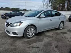 Vehiculos salvage en venta de Copart Dunn, NC: 2018 Nissan Sentra S