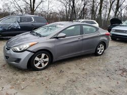 Salvage cars for sale at Cicero, IN auction: 2013 Hyundai Elantra GLS