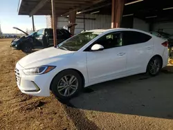 Salvage cars for sale at American Canyon, CA auction: 2018 Hyundai Elantra SEL