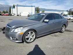 Salvage cars for sale at Rancho Cucamonga, CA auction: 2010 Mercedes-Benz E 350