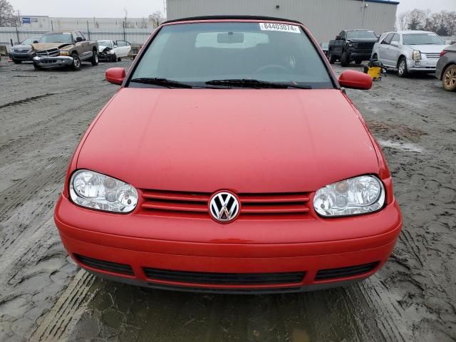 2001 Volkswagen Cabrio GLS