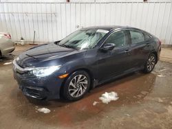 Salvage cars for sale at Lansing, MI auction: 2017 Honda Civic EX