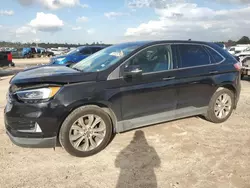 Salvage cars for sale at Houston, TX auction: 2020 Ford Edge Titanium