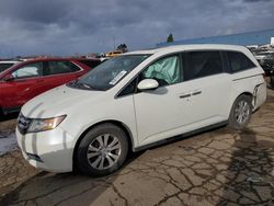 Salvage cars for sale from Copart Cleveland: 2015 Honda Odyssey EXL