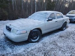 Salvage cars for sale at Cookstown, ON auction: 2009 Ford Crown Victoria Police Interceptor