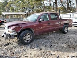 Dodge Dakota Quattro Vehiculos salvage en venta: 2001 Dodge Dakota Quattro