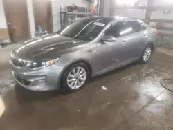 Salvage cars for sale at Pekin, IL auction: 2016 KIA Optima EX