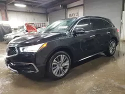 Salvage cars for sale at Elgin, IL auction: 2018 Acura MDX Technology