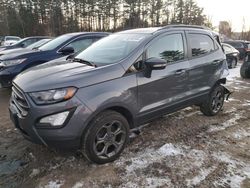 Vehiculos salvage en venta de Copart North Billerica, MA: 2018 Ford Ecosport SES