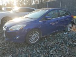 Ford Focus sel salvage cars for sale: 2012 Ford Focus SEL