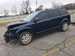 Salvage cars for sale from Copart Bridgeton, MO: 2017 Dodge Journey SE