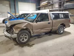 Salvage trucks for sale at Eldridge, IA auction: 2002 Chevrolet S Truck S10