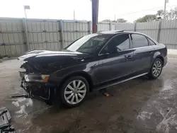 Salvage cars for sale at Homestead, FL auction: 2015 Audi A4 Premium